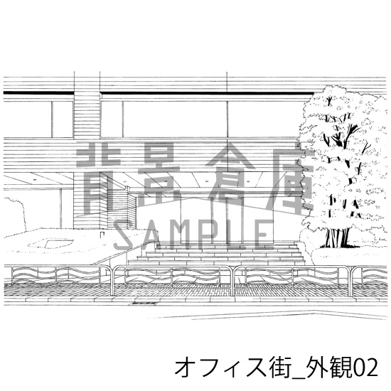 オフィスの背景集vol.2(配送商品)