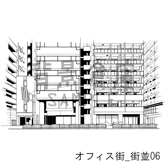 オフィスの背景集vol.2(配送商品)