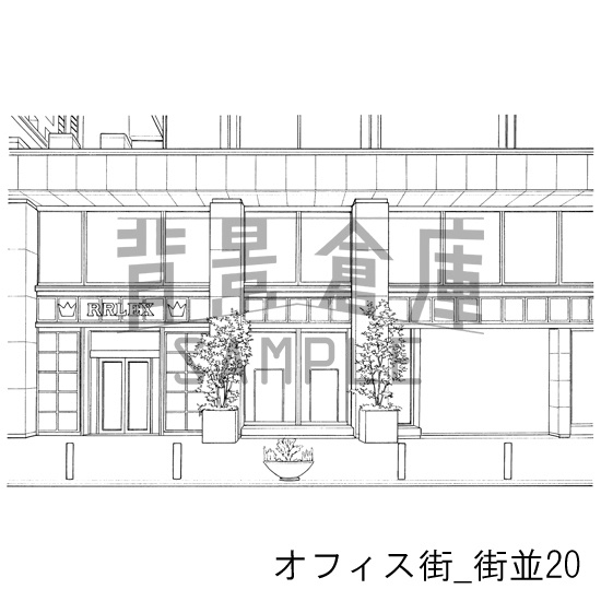 オフィスの背景集vol.2(配送商品)