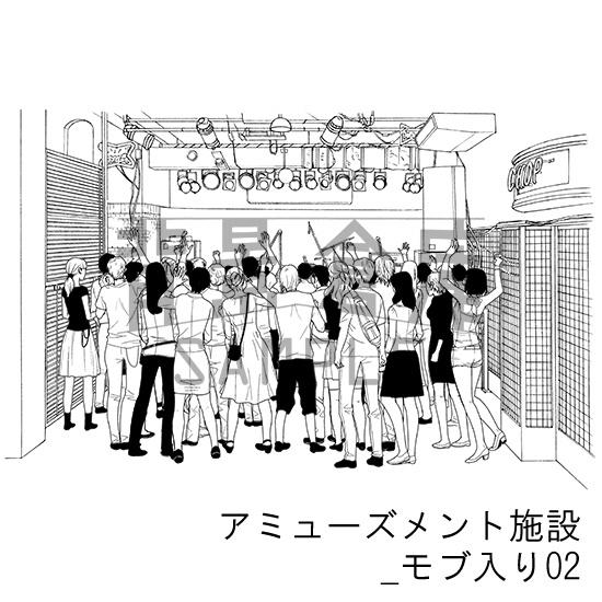 ステージの背景集_vol.1(配送商品)