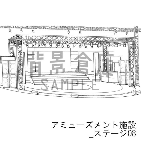 ステージの背景集_vol.1(配送商品)