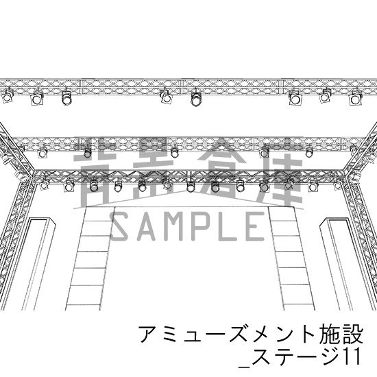 ステージの背景集_vol.1(配送商品)