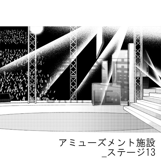 ステージの背景集_vol.1(配送商品)