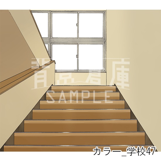 カラー背景集_セット10(学校)