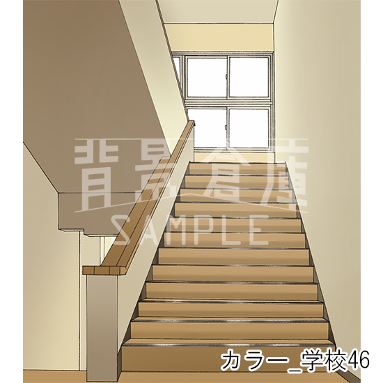 カラー背景集_セット10(学校)