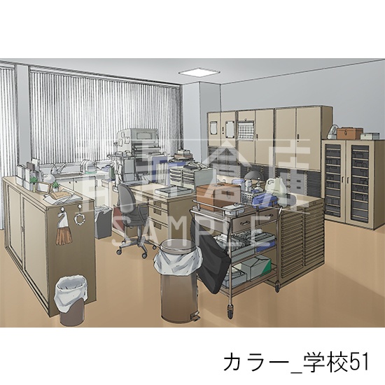 カラー背景集_セット11(学校)