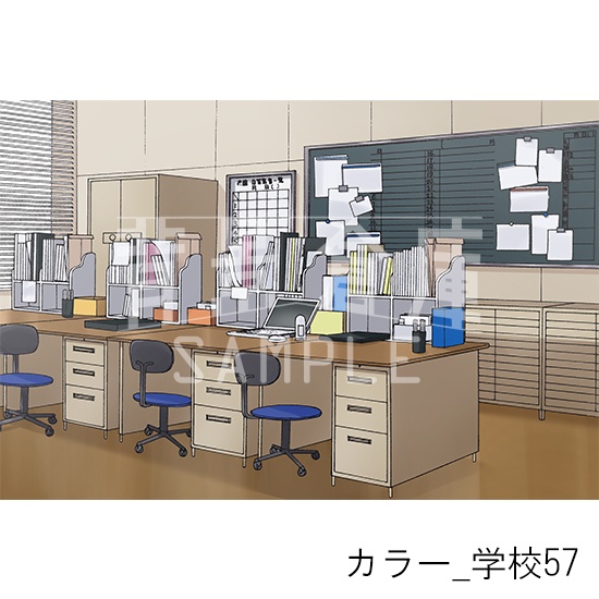 カラー背景集_セット12(学校)