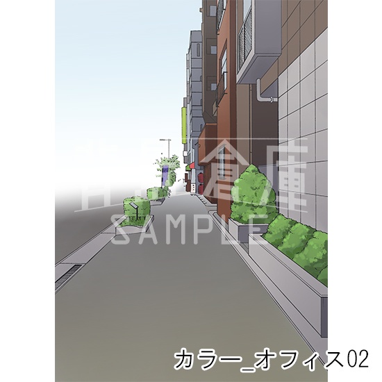 カラー背景集_セット13(オフィス)