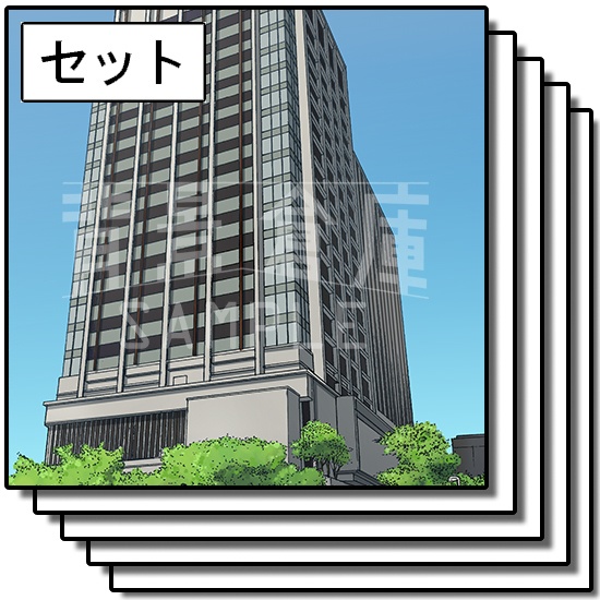 カラー背景集_セット15（オフィス）