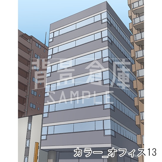 カラー背景集_セット15(オフィス)