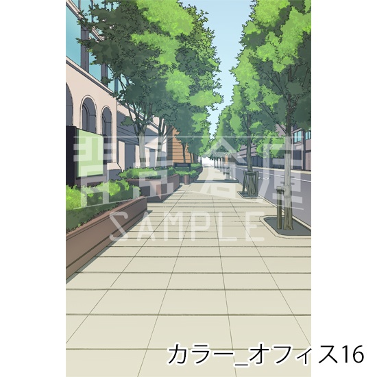 カラー背景集_セット16(オフィス)