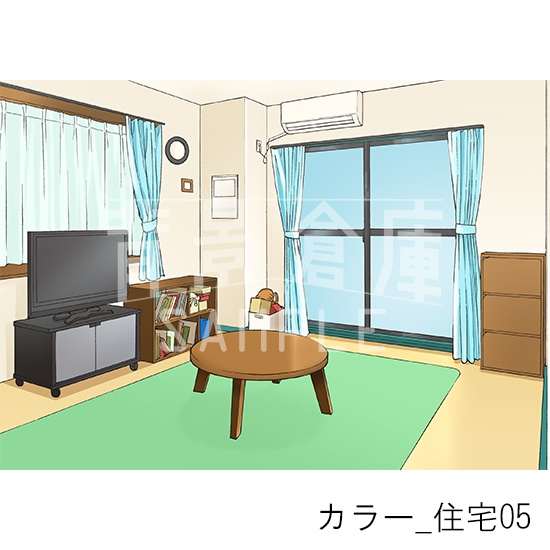 カラー背景集_セット19(住宅)