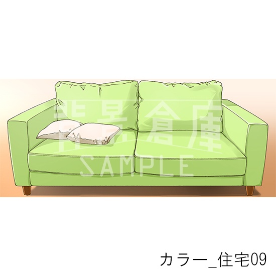 カラー背景集_セット20(住宅)