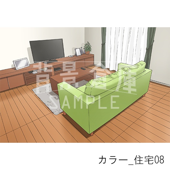 カラー背景集_セット20(住宅)