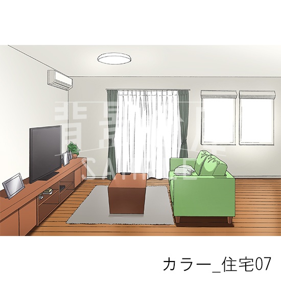 カラー背景集_セット20(住宅)