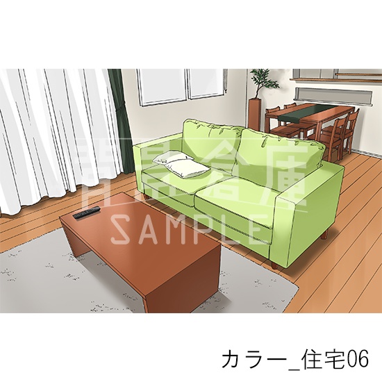 カラー背景集_セット20(住宅)