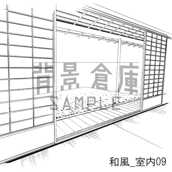 和風の背景集_セット1(室内)
