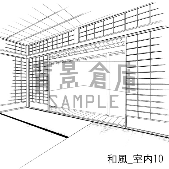和風の背景集_セット1(室内)