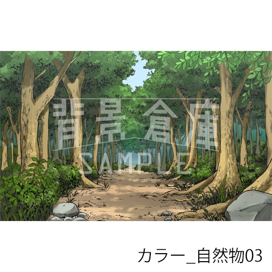 カラー背景集_セット22(自然物)