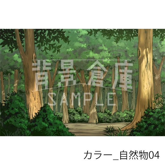 カラー背景集_セット22(自然物)