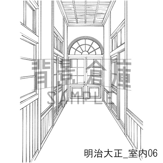 明治大正風の背景集vol.1(配送商品)