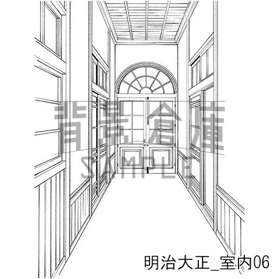 明治大正風の背景集vol.1(配送商品)