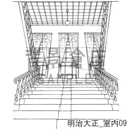 明治大正風の背景集vol.1(配送商品)