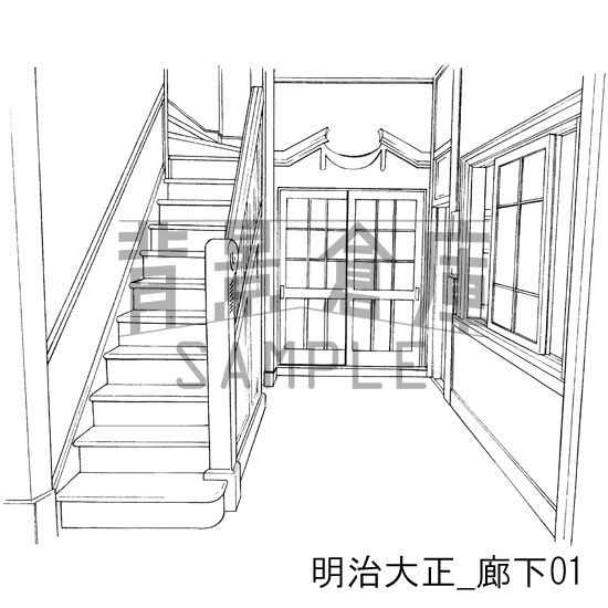 明治大正風の背景集vol.1(配送商品)