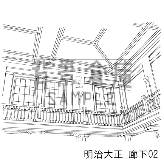 明治大正風の背景集vol.1(配送商品)