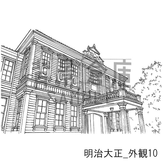 明治大正風の背景集vol.2(配送商品)