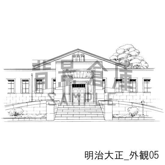 明治大正風の背景集vol.2(配送商品)