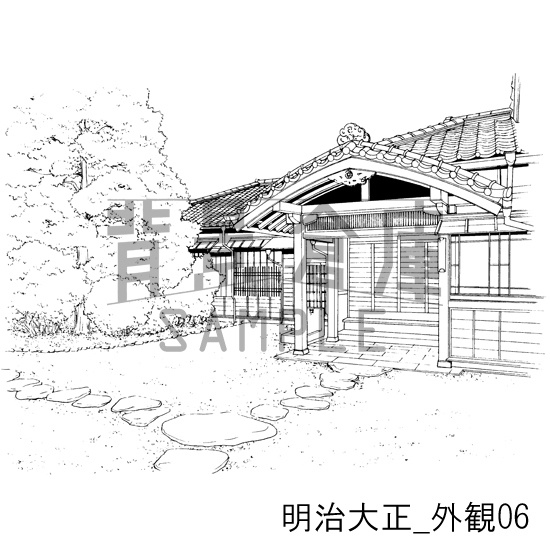 明治大正風の背景集vol.2(配送商品)