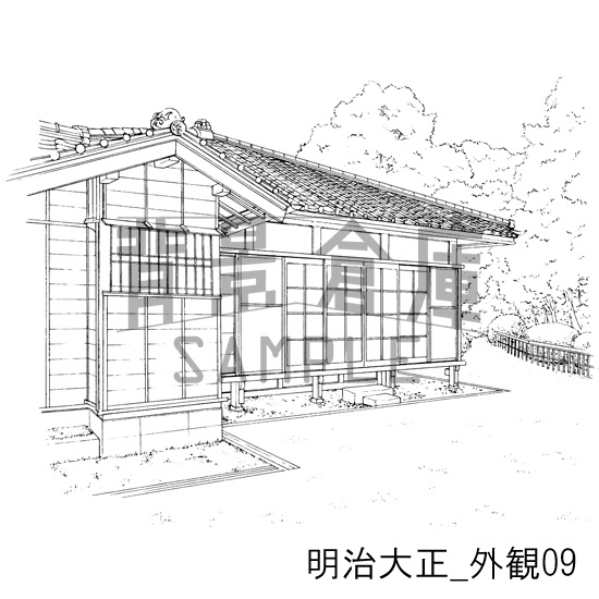 明治大正風の背景集vol.2(配送商品)