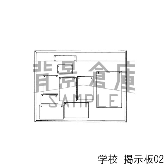 学校の背景集 セット6 職員室 図書室 背景倉庫 Booth