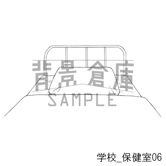 学校の背景集_セット12(保健室)