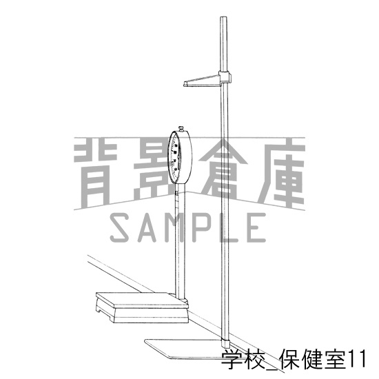 学校の背景集_セット12(保健室)