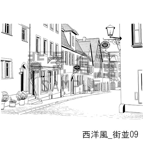 西洋風の背景集vol.2(配送商品)