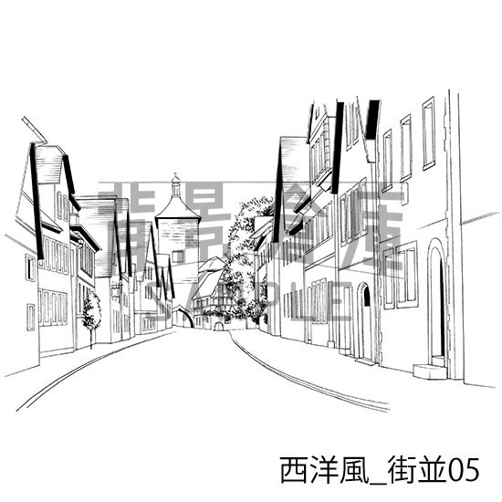 西洋風の背景集vol.2(配送商品)