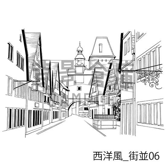 西洋風の背景集vol.2(配送商品)