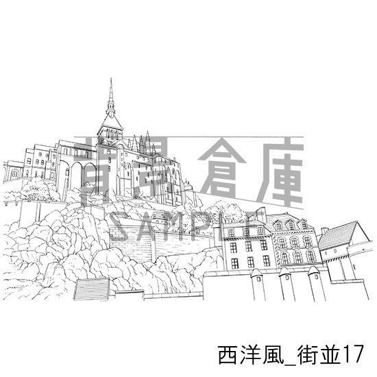 西洋風の背景集vol.2(配送商品)