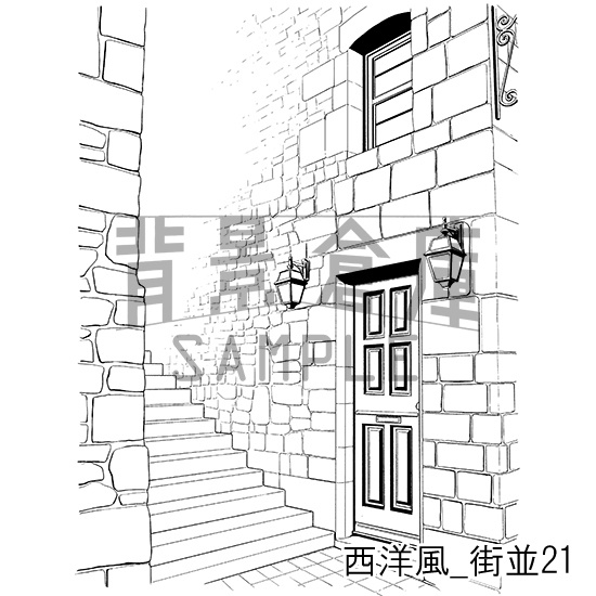 西洋風の背景集vol.2(配送商品)