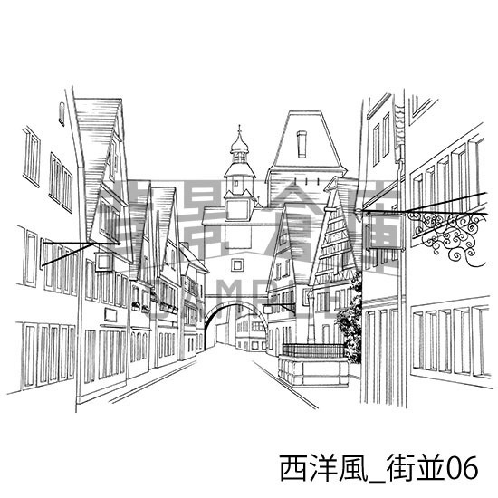 西洋風の背景集vol.2(配送商品)