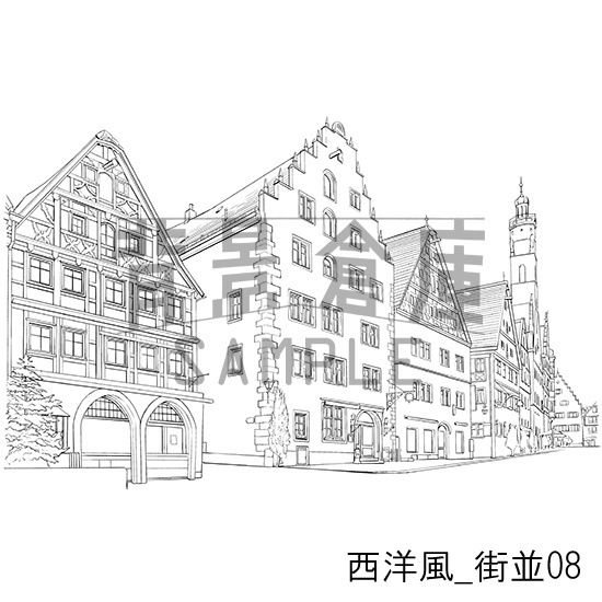 西洋風の背景集vol.2(配送商品)