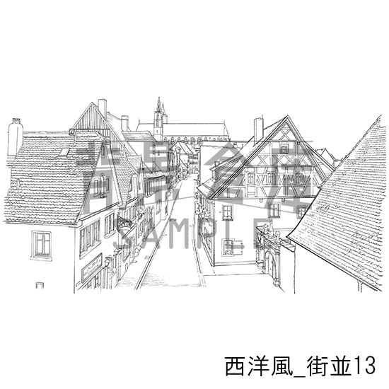 西洋風の背景集vol.2(配送商品)