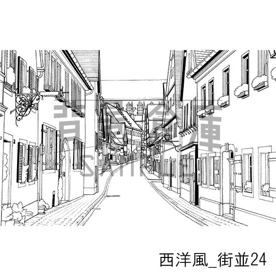 西洋風の背景集vol.2(配送商品)