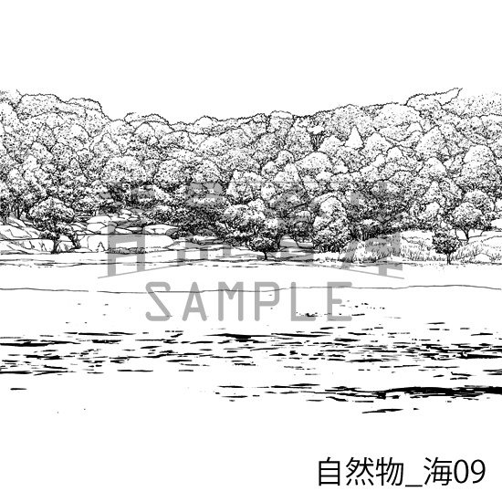 自然物_背景素材集11(海)