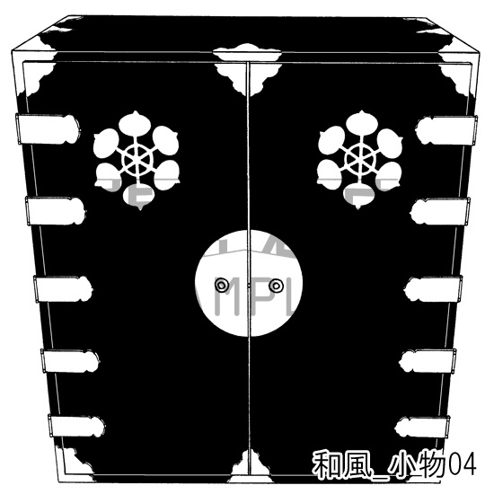和風の背景集_セット6(囲炉裏 風呂 玄関 小物)