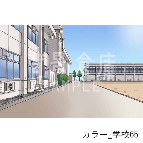 カラー_背景素材集26(学校)