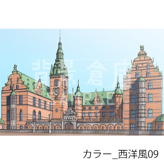 カラー_背景素材集30(西洋風)