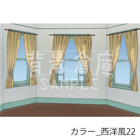 カラー_背景素材集33(西洋風)